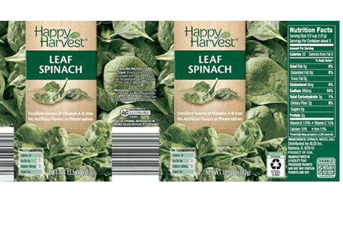 Spinach Recall