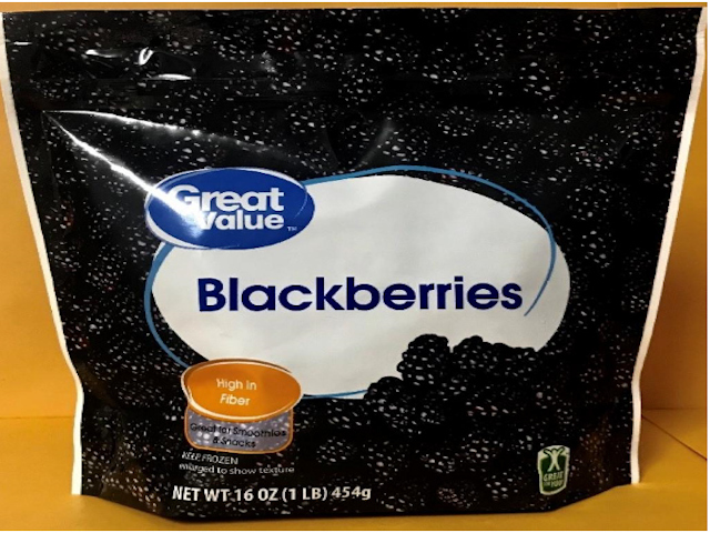 Frozen Blackberries Recalled